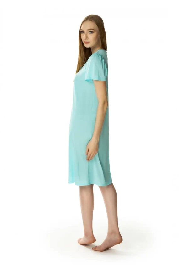 Koszula nocna damska 6127 Consuela Mewa turkusowy