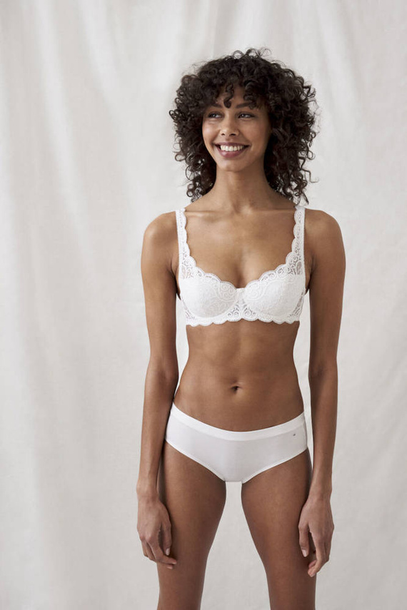 Biustonosz półusztywniany Amourette 300 WHP X Triumph- white