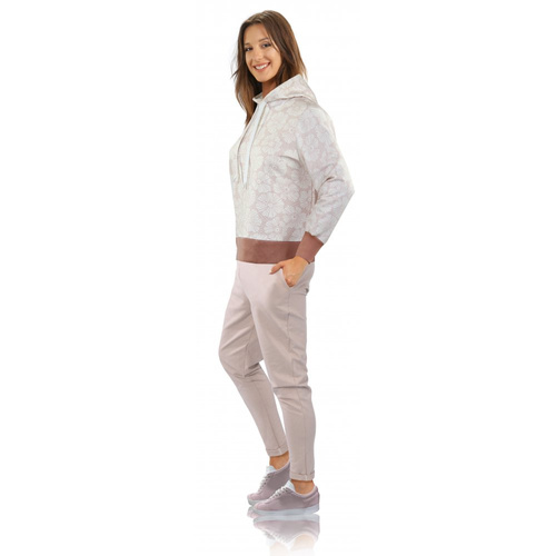 Bluza dresowa Mono Sesto Senso różowy 