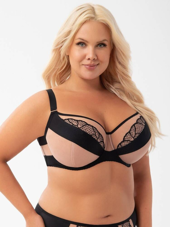 Gorsenia Biustonosz miękki K 921 Davika czarny