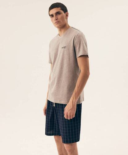 Piżama Męska  42618 Dorm  Henderson -szary