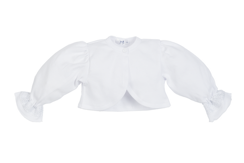 Sukienka + bolerko 184B Diva Marija - biały