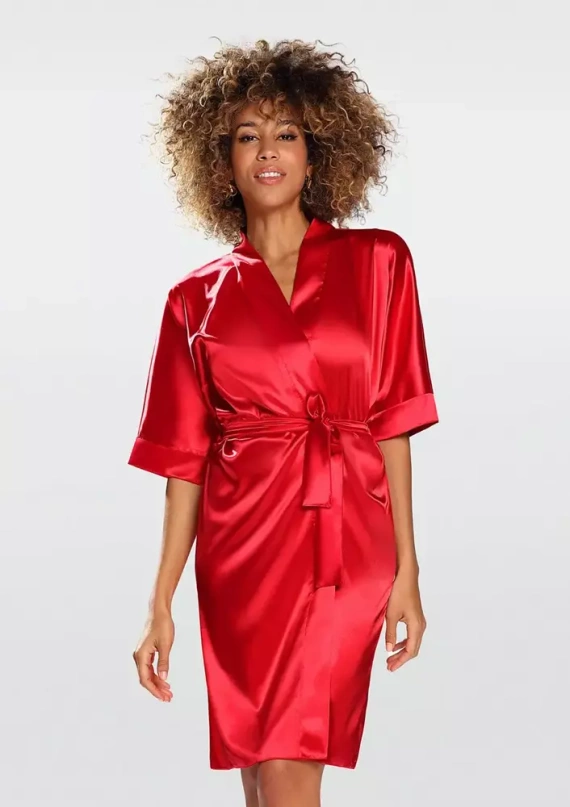 Podomka damska satynowa 100 Dkaren - czerwony