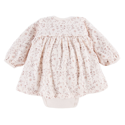 Tunika niemowlęca Bloom Eevi - ecru druk