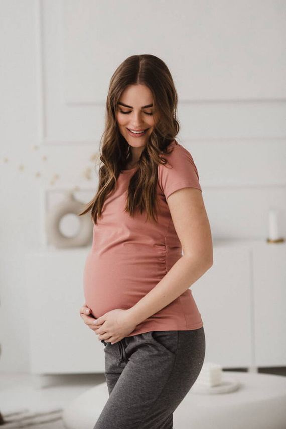 Bluzka ciążowa Belly Milk&Love herbal rose