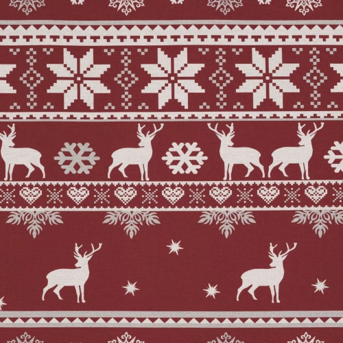 Eurofirany pościel świąteczna z bawełny ranforce Oslo – miękka, trwała, dwustronna