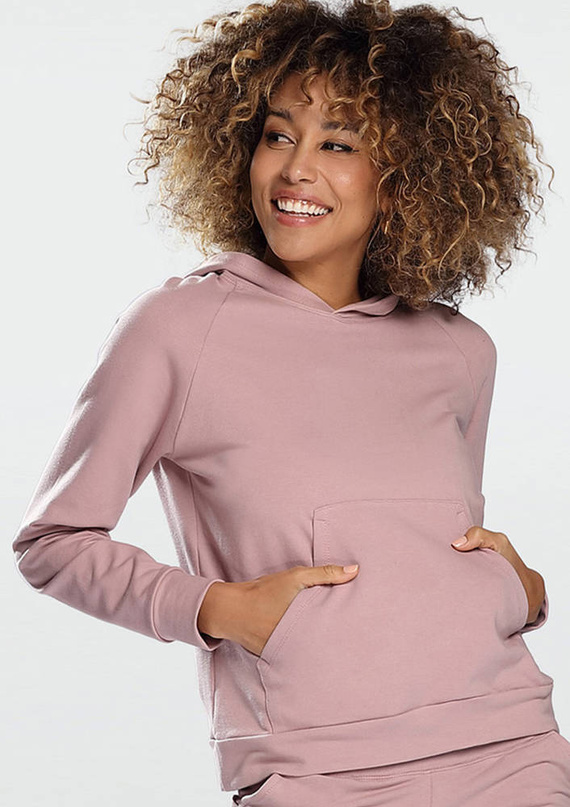 Bluza dresowa Seattle  Dkaren - pudrowy