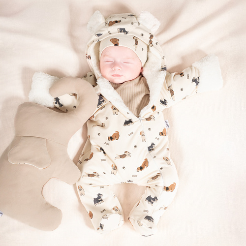 Pajacyk dresowy z luną 215270 Eddy Nicol 