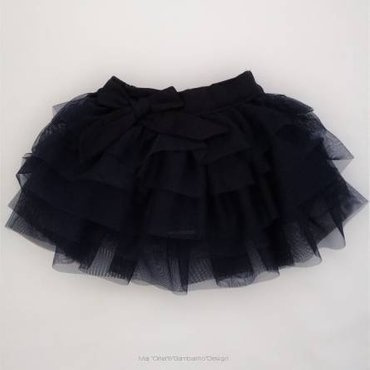 Spódniczka tiulowa Inez Bambarillo granatowy