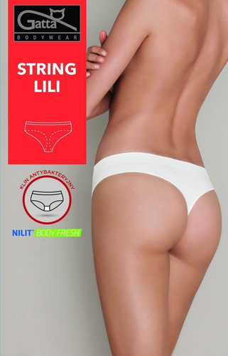 Stringi Lili GATTA white/biały