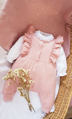 Body z długim rękawem 171B Cherry Marija - biały