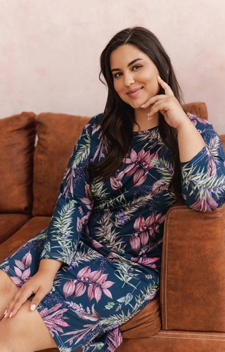 Koszula Damska 3014 Vivian Taro-granat