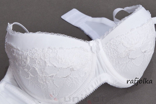 Inga Usztywniany Biustonosz Unikat - biały