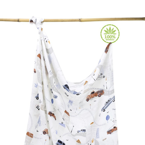 Otulacz 100% Bamboo Woodland- Makaszka