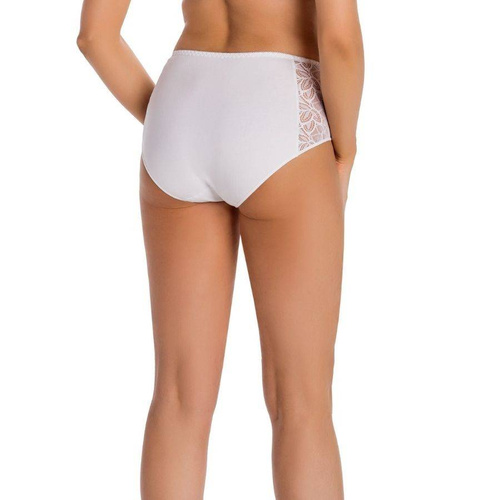 Figi z wysokim stanem Eco Exclusive Teyli - biały