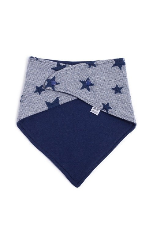 0827G Twinkle Apaszka chustka niemowlęca Marija - granat