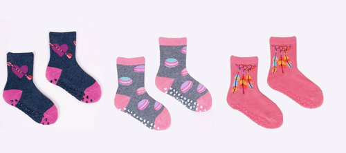 Skarpetki dziewczęce ABS SK-06C A'6 YO! mix kolor