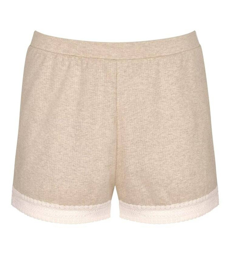 Krótkie spodenki piżamowe GO Ribbed Short Sloggi - Grey Combination