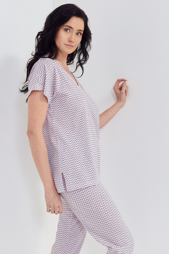 Piżama damska 107 Cana -różowy