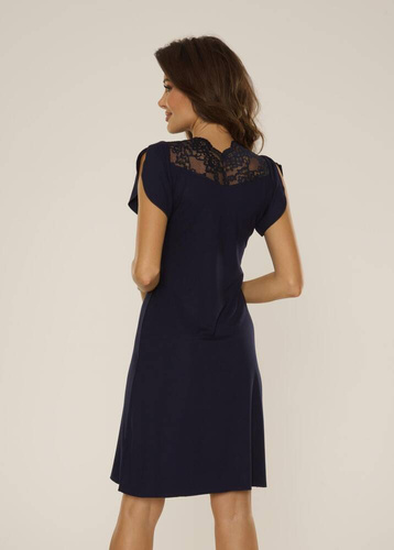 Koszulka nocna 754 Lilian Forex - granatowy