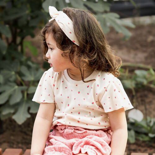 Bluzka dziewczęca Strawberry & Love Eevi