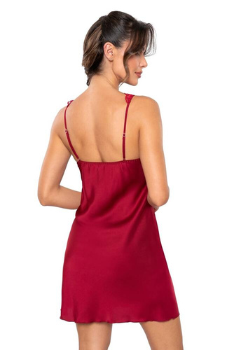 Koszulka nocna Mari Donna burgundowy