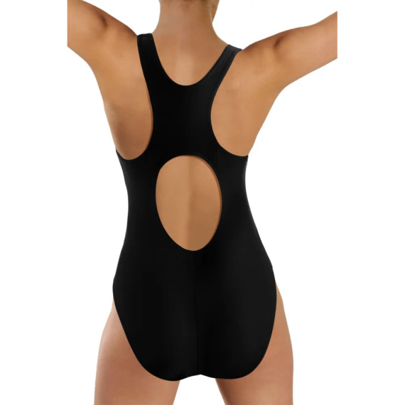 BW 714 Strój kąpielowy jednoczęściowy Sesto Senso czarny