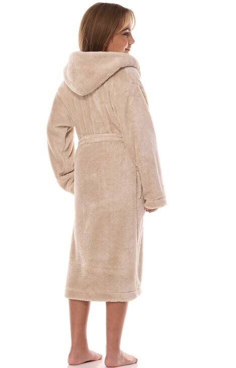 Szlafrok dziecięcy 2434 L&L angora