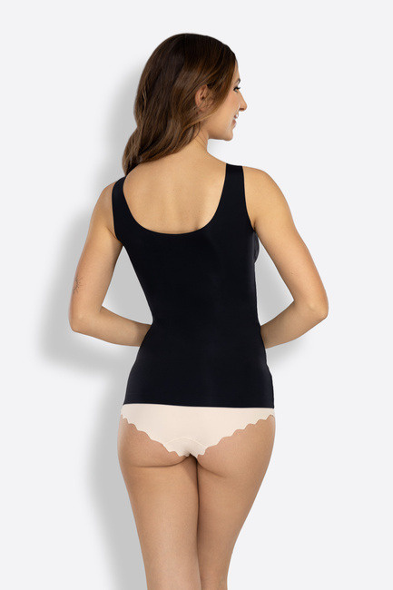 Koszulka modelująca z biustonoszem Feel Good Top Mitex - czarny