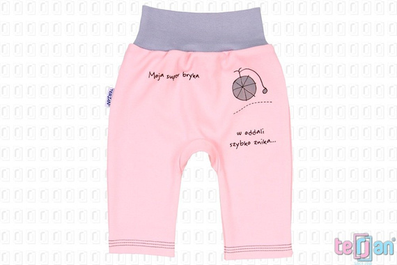 Spodenki bawełniane "BIKE" żółty