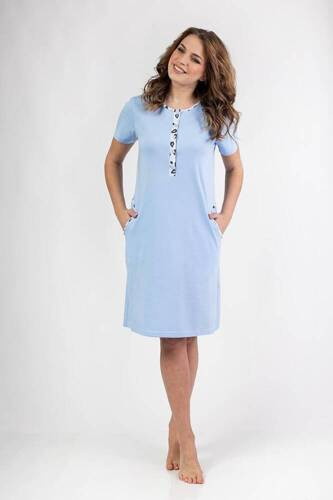 Koszula damska 155 Regina -niebieski
