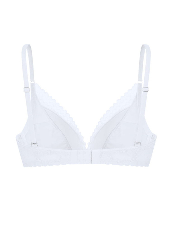 Biustonosz push-up Elisabeth Nipplex- biały