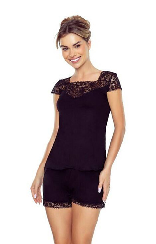  Piżama Damska Gerda First Lady Eldar - czarna 