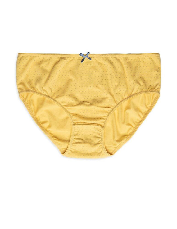 Figi Damskie L-120 BI-86 A'3 Lama- niebieski biały żółty