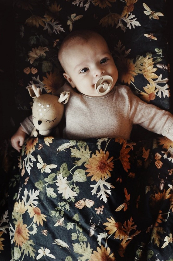 Pościel z wypełnieniem Sawanna - Makaszka