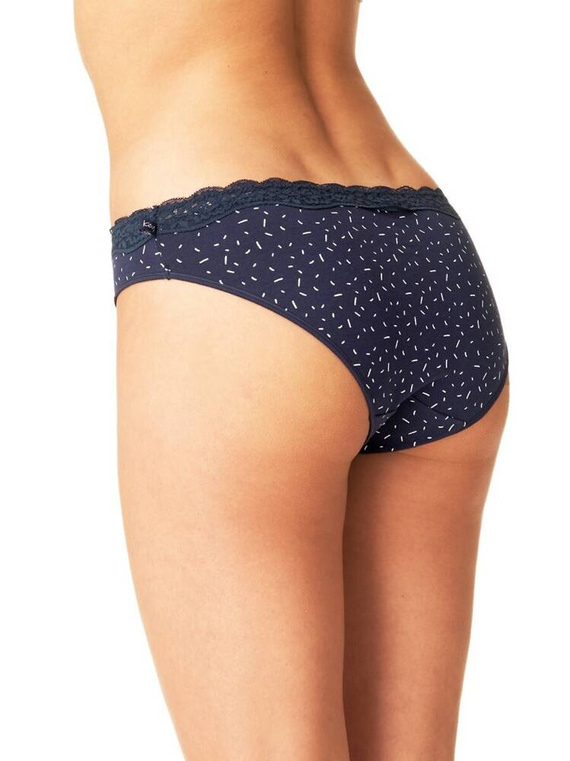 Figi damskie LPR 667 A'2 2-pak Key granatowy