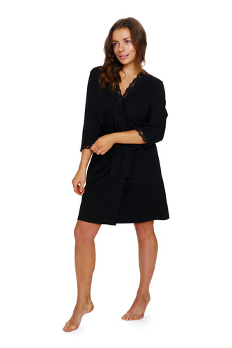 5133 Szlafrok damski Doctor Nap - black