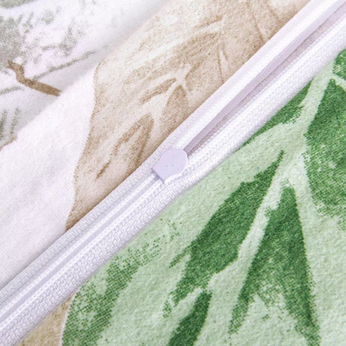 Pościel flanelowa liście 31505/2 Darymex beżowy 