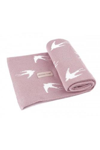 Kocyk bambusowy 2108 Doctor Nap - rose