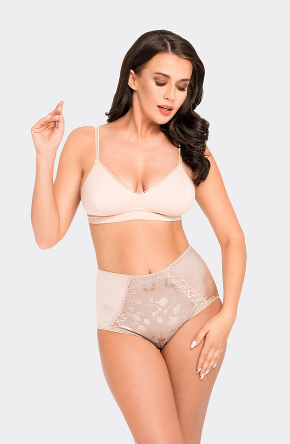 Figi Damskie Modelujące bbl 198 Babell - beż