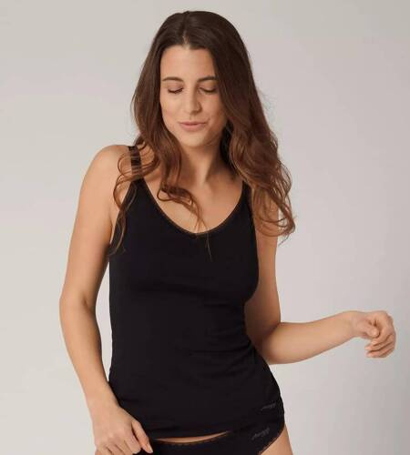 Koszulka damska Shirt 01 C2P Sloggi Go - black