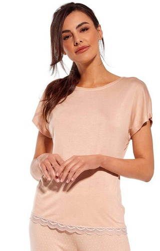 Piżama damska 624/292 Cynthia Cornette beżowy