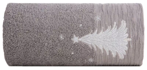 Ręcznik świąteczny choinka Joy 1 Eurofirany stalowy