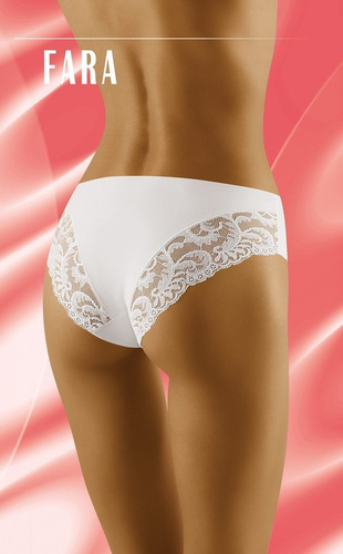 Fara Figi Damskie Wol-Bar -biały