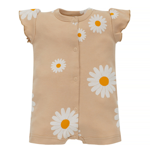 Rampers niemowlęcy rozpinany Daisy Pinokio - beżowy