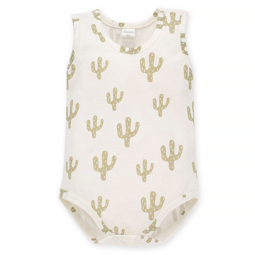 Body na ramiączkach Free Soul Pinokio - ecru druk