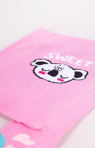 RAB-0025G Girl Rajstopy do raczkowania mix kolor