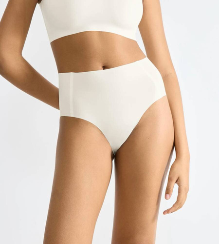 Figi Damskie Zero Feel 2.0 High Waist Sloggi  -  silk white 