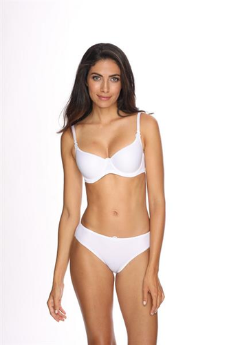 Biustonosz usztywniany full cup Mariah Unikat biały 