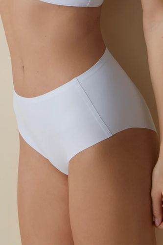 Figi Selene Maxi Braga 503 białe   – bezszwowe z wysokim stanem, wygodne i dopasowane